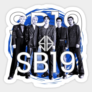 SB19_Round Fest_Indo (Blue) Sticker